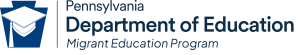 logo. Pennsylvania Department of Education Migrant Education Program